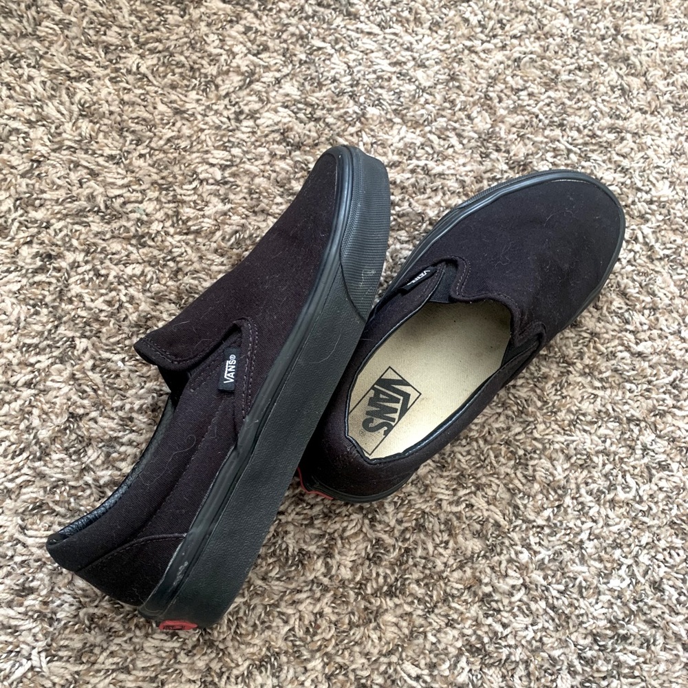 Vans slip on Black
